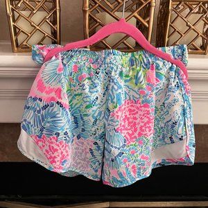 XS Lilly Pulitzer Athletic Shorts